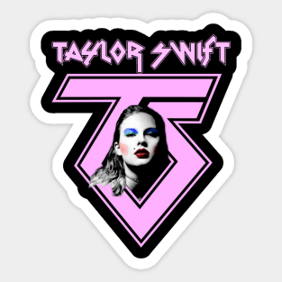 T S Glam Metal Sticker